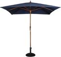 Bolero vierkante donkerblauwe parasol 2,5 meter | GH991