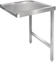 Doorvoer Spoeltafel | Rechts | 60cm | Vogue | GJ534