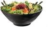 Marone melamine kom zwart 21cm | GK844