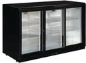 Polar G-Serie 3-Deurs Barkoeling Met Schuifdeuren Zwart 330l, Polar GL006