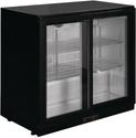 Polar G-Serie 2-Deurs Barkoeling Met Schuifdeuren Zwart 198l, Polar GL010