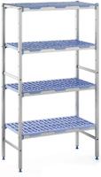 Tournus lijnrek met 4 schappen 40x129cm | GM603