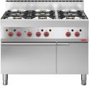 Gastro M 650 gasfornuis met elektrische heteluchtoven 65/110 CFGE |  GN049