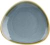 Olympia Kiln driehoekige borden blauw 28cm | GP343