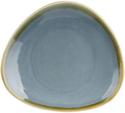 Olympia Kiln driehoekige borden blauw 28cm | GP343