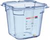 Araven | Voedseldoos | ABS | Blauw | GN1/6 | 15cm hoog | GP572