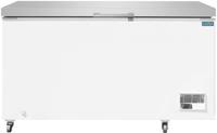 Polar G-Serie Vrieskist met Roestvaststalen Deksel 378ltr - GP897
