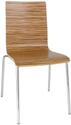 Bolero stoel met vierkante rug eiken - 4 stuks | GR344