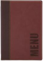 Securit menumap Trendy A5 wijnrood | H718