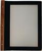 Securit menumap hout A4 zwart | H735