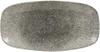 Churchill Raku Quartz Black Chefs Ovaal Bord 29.8 X 15.2 cm Pak van 12 - HC775