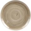 Churchill Stonecast Patina Antique Taupe Coupe Evolve Coupe Bord 32.4 cm Pak van 10 - HC786