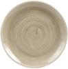 Churchill Stonecast Patina Antique Taupe Coupe Evolve Coupe Bord 32.4 cm Pak van 9 - HC787