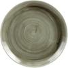Churchill Stonecast Patina Burnished Green Evolve Coupe Bord 26 cm Pak van 12 - HC807