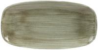 Churchill Stonecast Patina Burnished Green Chefs Ovaal Bord 29.8 X 15.2 cm Pak van 12 - HC817