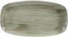 Churchill Stonecast Patina Burnished Green Chefs Ovaal Bord 35.2 X 18.7 cm Pak van 6 - HC818