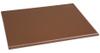 Hygiplas HDPE snijplank bruin 300x225x12mm | HC864
