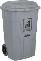 Jantex 120Ltr Container met Voetpedaal Grijs - HC923