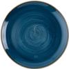 Churchill Super Vitrified Churchill Stonecast Java Blue Evolve Coupe Bord 28.6 cm Pak van 12 - HR380