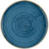 Churchill Super Vitrified Churchill Stonecast Java Blue Bord met Opstaande Rand 21 cm Pak van 6 - HR387