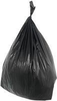 Jantex Zware Vuilniszakken Zwart 70Ltr (Verpakking van 100) - HW688