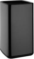 Bolero Vierkante Afvalbak Titanium Zwart 7Ltr - HX259