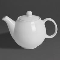 Olympia Café Theepot Wit 450ml (2 Stuks) - HX794