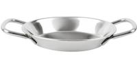 Olympia Tafelpresentatie Mini Paellapan RVS 120mm - HY103