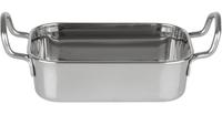 Olympia Tafelpresentatie Rechthoekige Schotel RVS 140x90mm - HY122