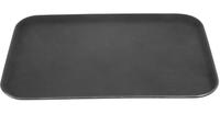 Olympia Kristallon Rechthoekige Dienblad Zwart Antislip Glasvezel 405x560mm - HY138