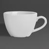 Olympia Whiteware Platte Witte Kopjes 170ml (12 Stuks) - HY539