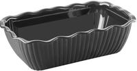 Olympia Kristallon Medium Saladeschaal - Zwart - HY803