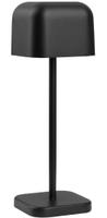 Olympia Lucca Tafellamp Vierkante Koepel Zwart 200mm - HZ204
