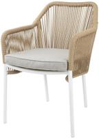 Bolero Bay PE Gevlochten Rattan Outdoor Armstoelen Honingkleur (2stuks) - HZ596