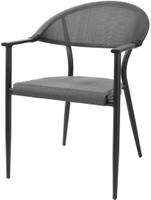 Bolero Santiago Outdoor Armstoelen Zwart (4 Stuks) - HZ598