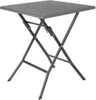 Bolero HZ890 Vierkante Opvouwbare Tafel HDPE Hout Effect 620mm