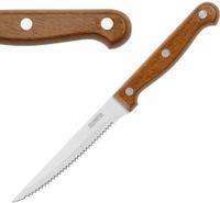 Olympia Steakmessen met PP Houtlook Handgrepen (12 Stuks) - HZ970