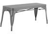 Bolero JA329 Bistro Metalen Bank Donkergrijs 1000mm (2 stuks)