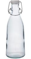 Olympia JA330 Gerecycleerde Glazen Swing Top Flessen 1Ltr (6 stuks)