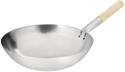 Zacht Stalen Wok | Ronde Bodem | 35,5cm | Vogue | K299