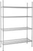 Voorraadrek | 4 Schappen | 122X45,7cm | Vogue | L928