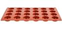 Siliconen bakvorm | 24 pomponettes | Pavoni Italia | N940