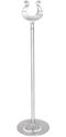 Olympia tafelnummer houder RVS 30cm | P344