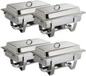 Olympia Milan chafing dish set 4 stuks | S299