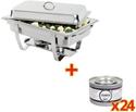 Olympia Milan Chafing Dish | Incl 24 Olympia brandpasta gel | S600