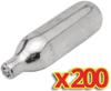 Slagroompatronen | 200 Stuks | Vogue | S643