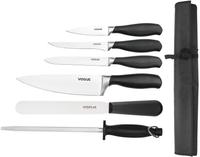 Messenset 6-delig incl. foedraal | Softgrip | Vogue | S725