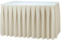 Tafelrok Boxpleat | Ecru | U001