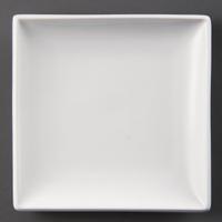 Olympia Whiteware vierkante borden 18cm - U154