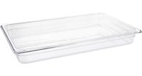 Gn Bak | Gn1/1 | 6.5cm Hoog | Polycarbonaat Transparant | Vogue | U224